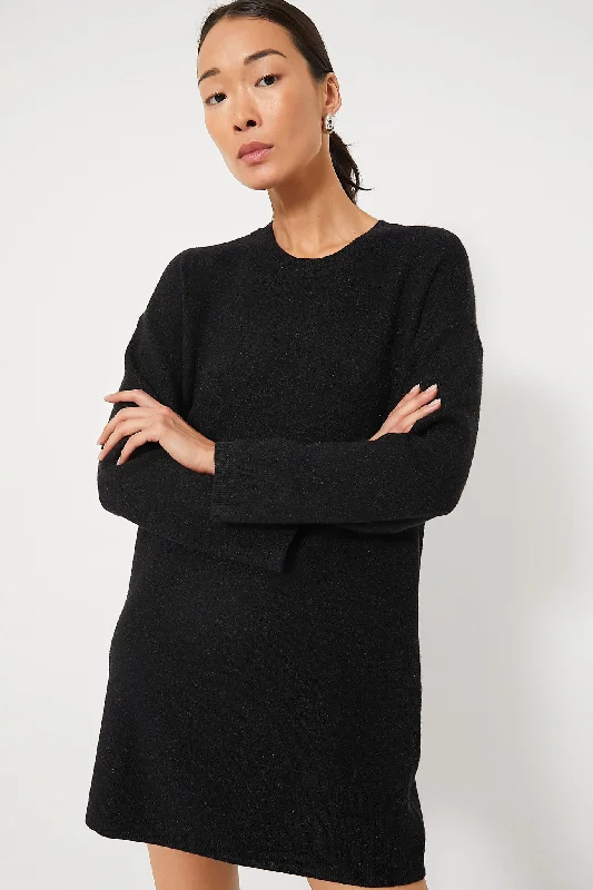 Noir Vivianne Crewneck Dress