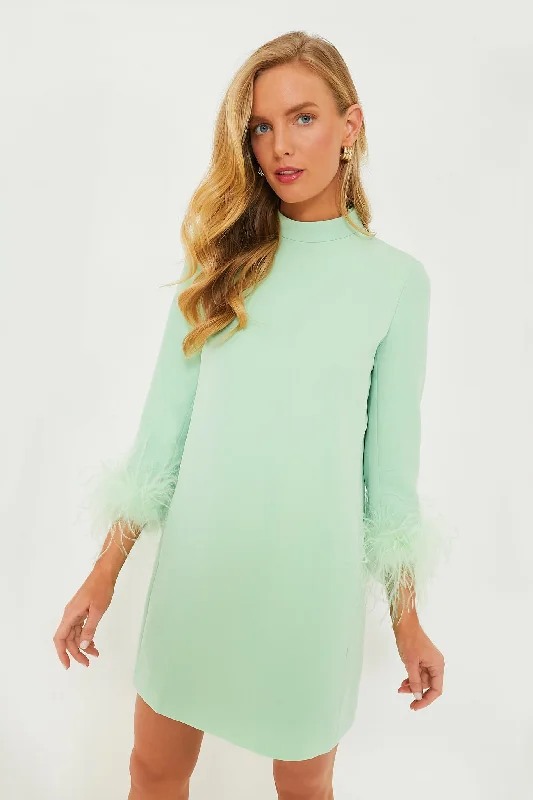 Mint Feather Mod Ellie Dress