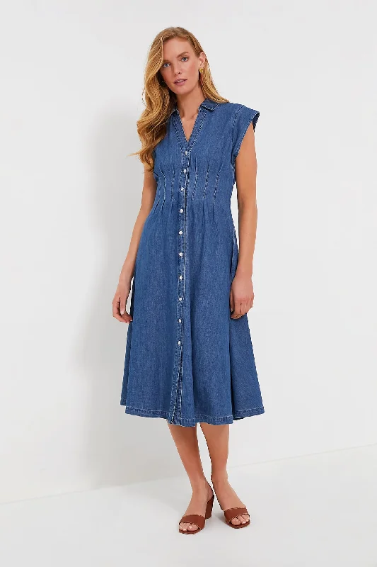 Cornflower Ruben Midi Dress