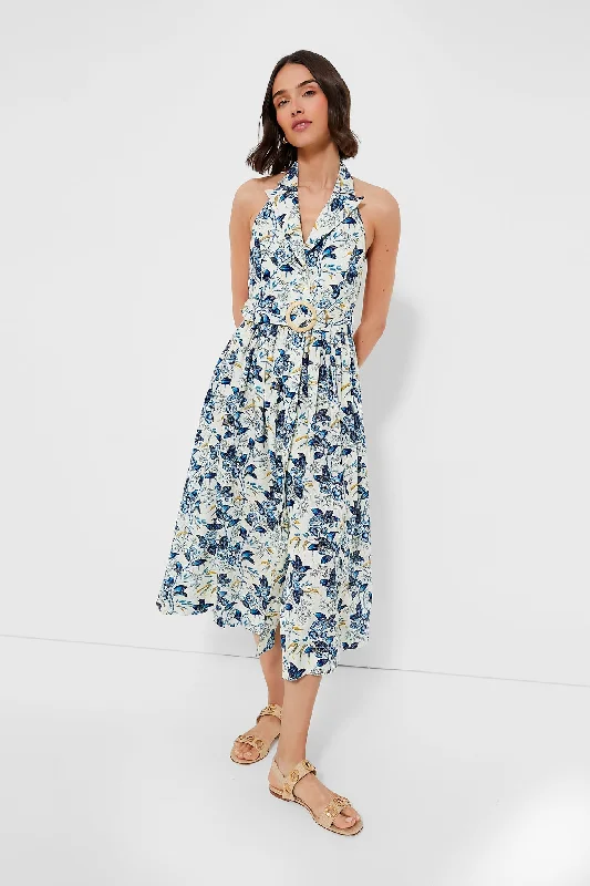 Larkspur Chintz Lena Dress