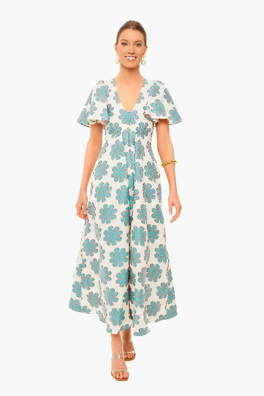 Daisy Turquoise Proper Dress