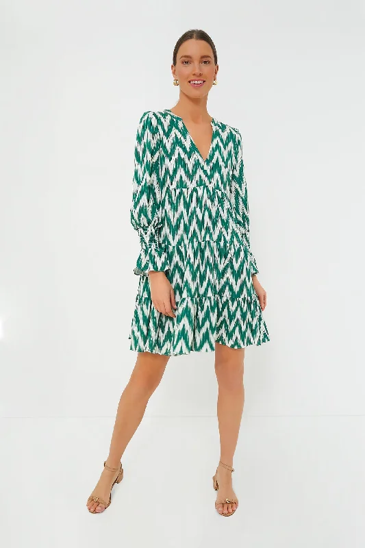 Green Ikat Kenzo Dress