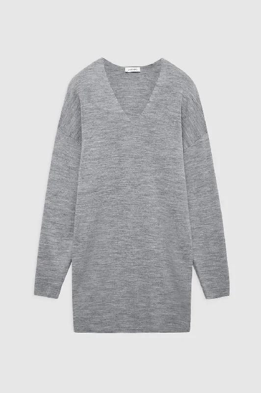 Essex Dress - Grey Melange