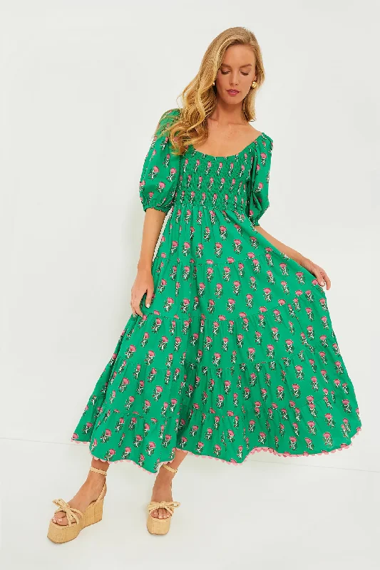 Parakeet Blossom Angelina Dress