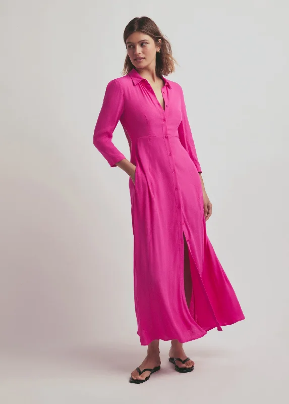 The Really Take Me Seriously Dress | Cerise