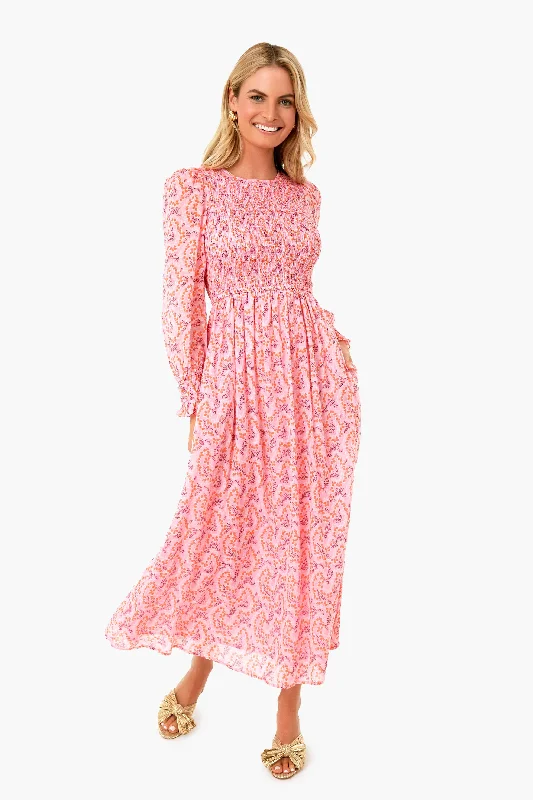 Peony Twist Flower Flicker Dress