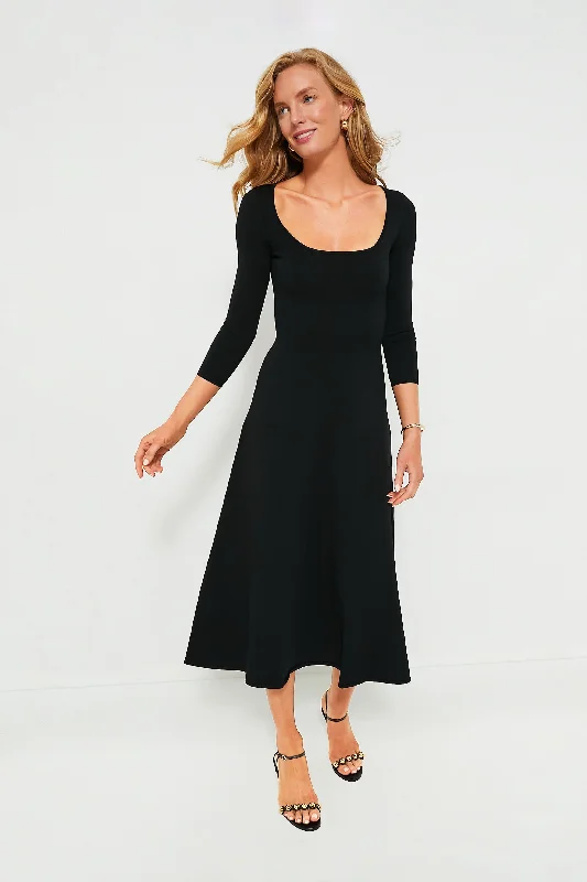 Black Douvres Dress