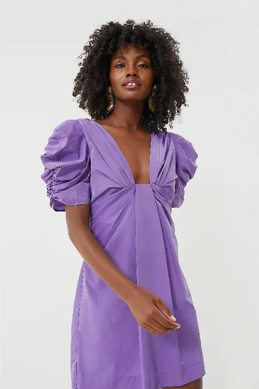 Purple Tinsley Mini Dress