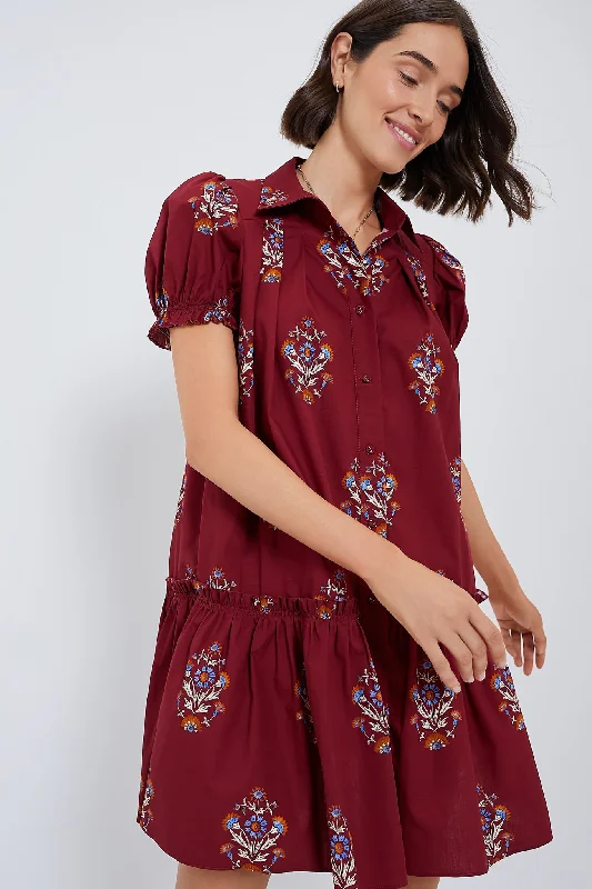 Mulberry Fleur Drifter Mini Dress