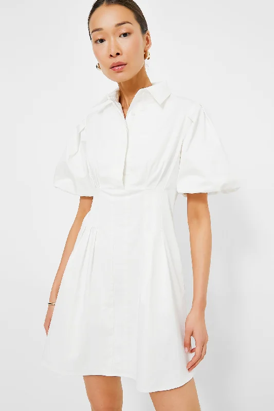 White Mini Delaney Dress