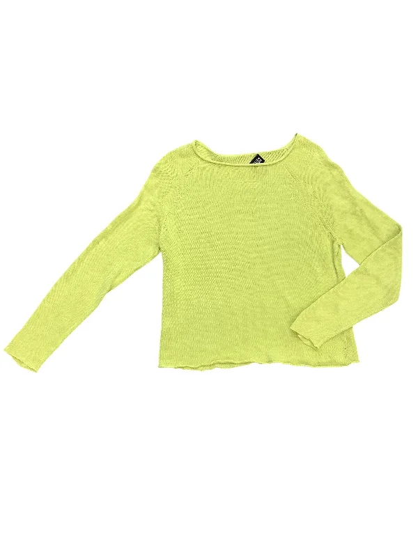 Sweater By Eileen Fisher In Green, Size: M