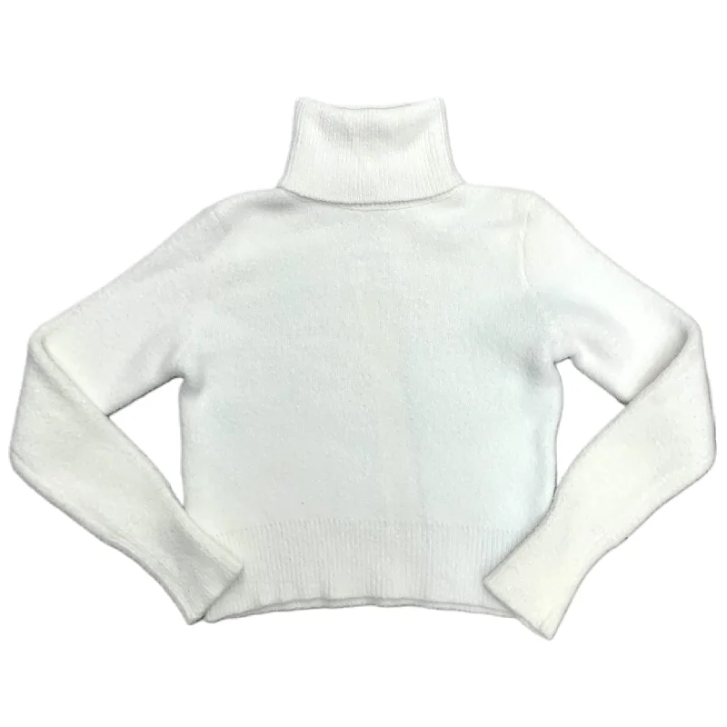 Sweater By Zara In White, Size: M