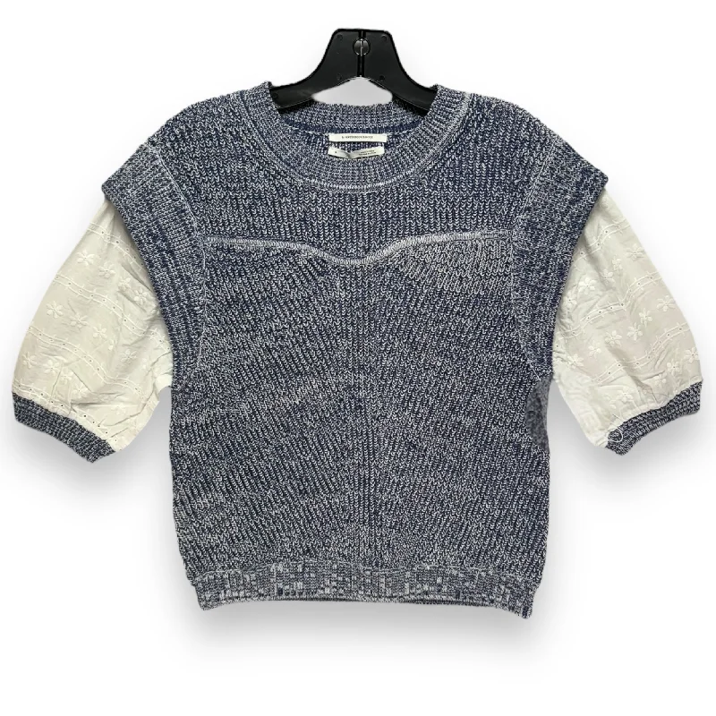 Sweater By Anthropologie In Blue, Size: S