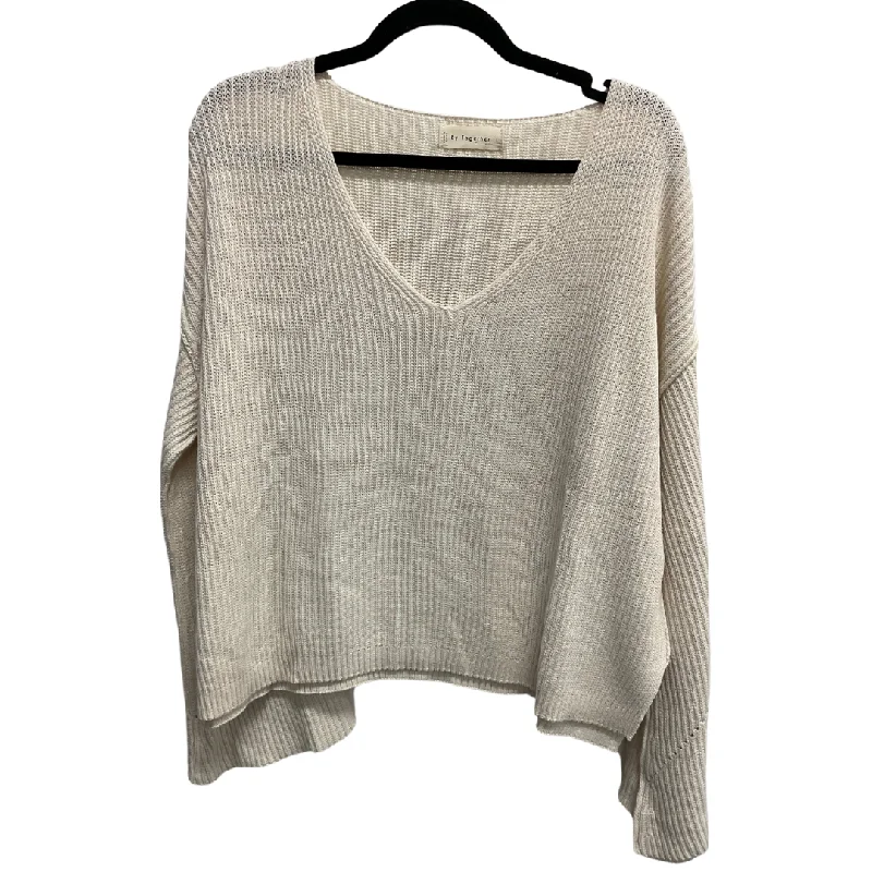 Sweater By By Together In Cream, Size: L