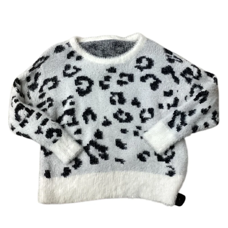 Sweater By Clothes Mentor In Animal Print, Size: S