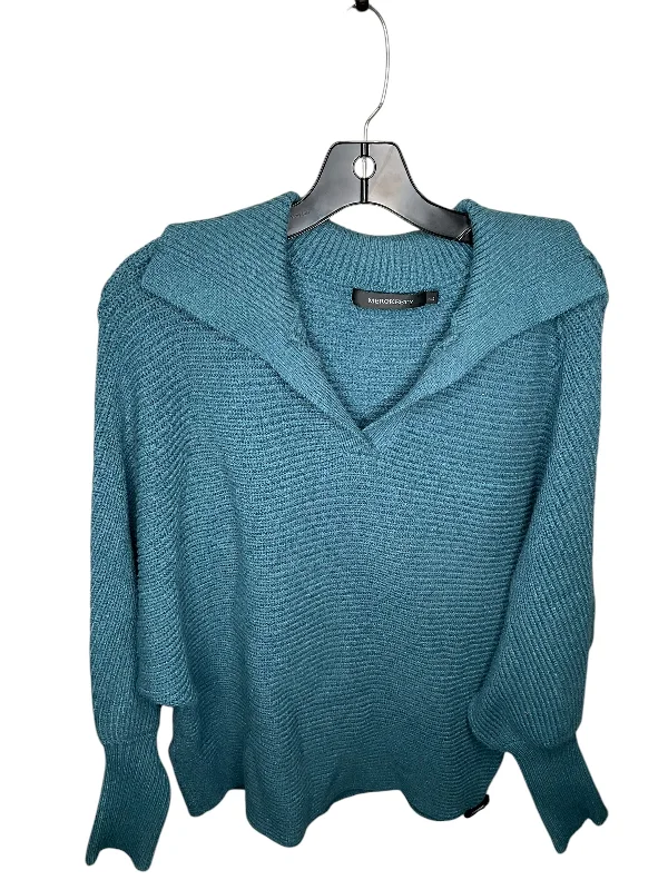 Sweater By Clothes Mentor In Blue, Size: L