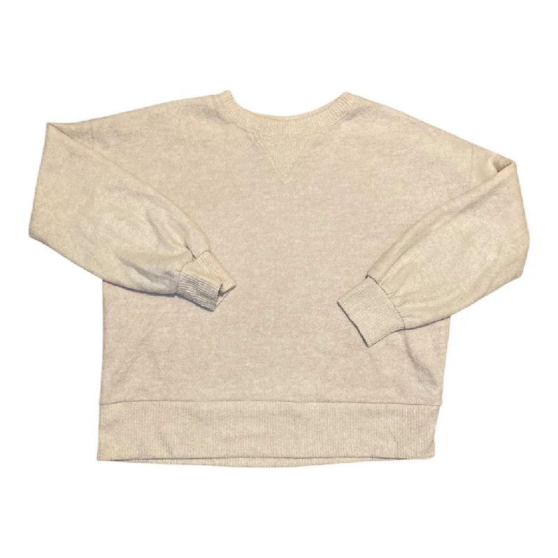 Sweater By Cmc In Tan, Size: L