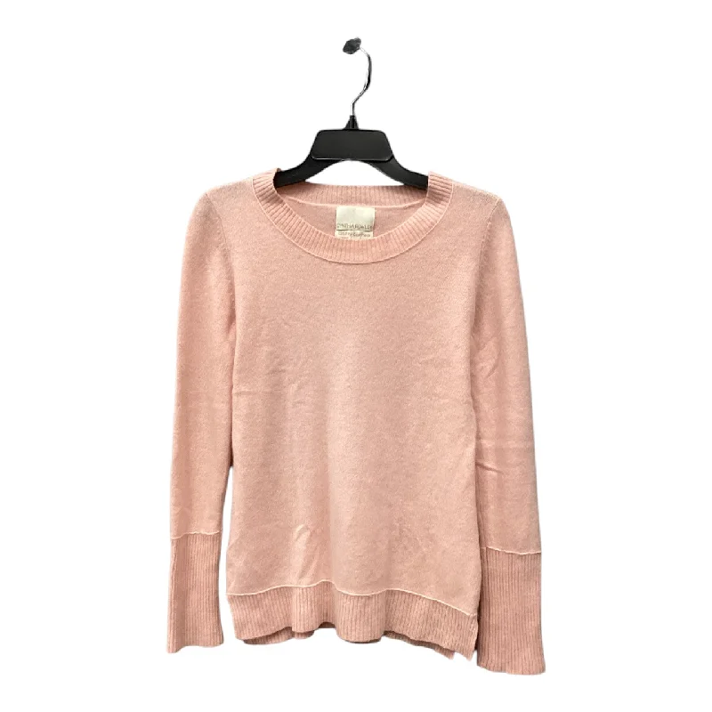 Sweater By Cynthia Rowley In Peach, Size: L