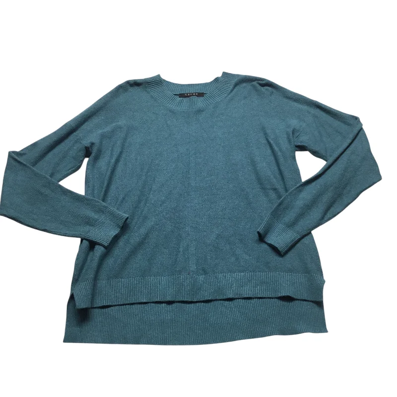 Sweater By Cyrus Knits In Teal, Size: M