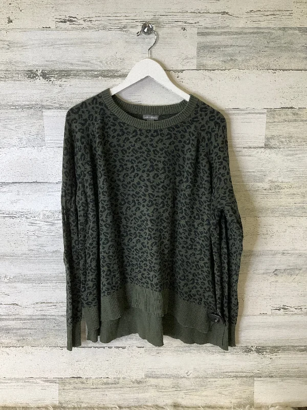 Sweater By Eddie Bauer In Green, Size: Xl