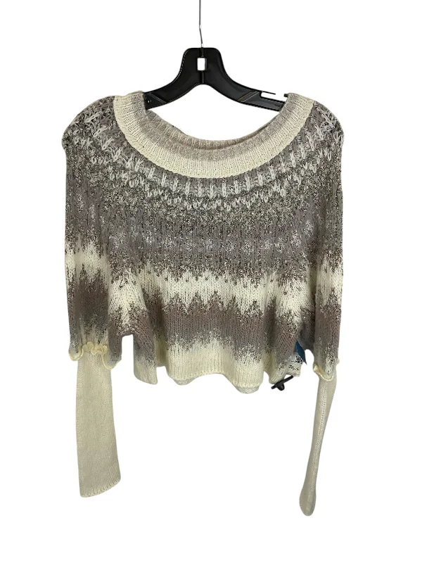 Sweater By Free People In Grey, Size: Xs