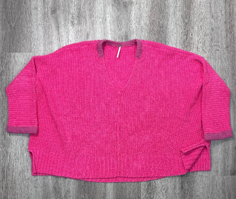 Sweater By Free People In Pink, Size: M