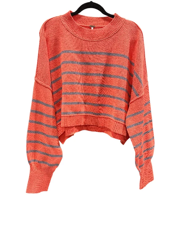 Sweater By Free People In Striped Pattern, Size: Xl