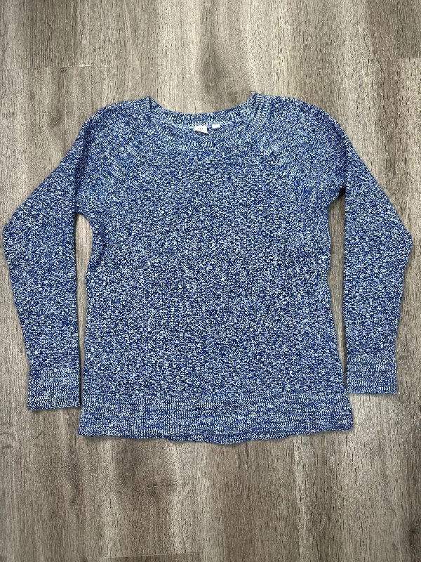 Sweater By Gap In Blue, Size: L