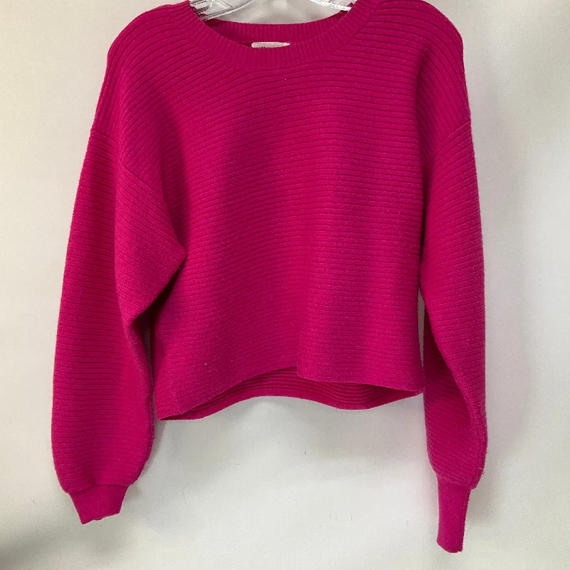 Sweater By Good American In Pink, Size: Xs