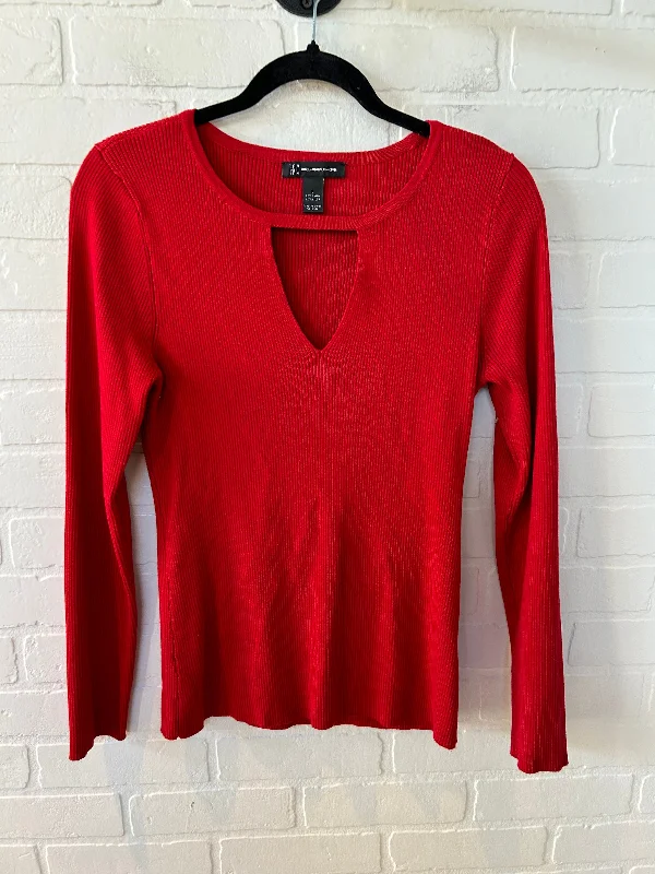 Sweater By Inc In Red, Size: L