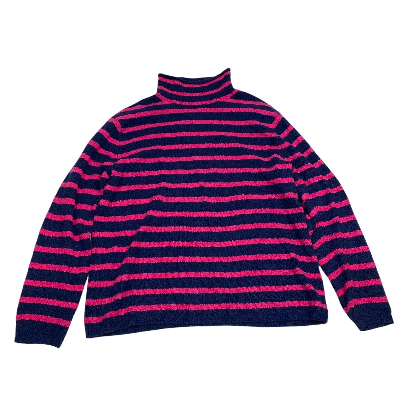 Sweater By J. Crew In Blue & Pink, Size: M