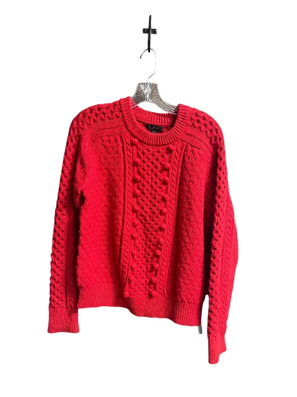 Sweater By J. Crew In Red, Size: L