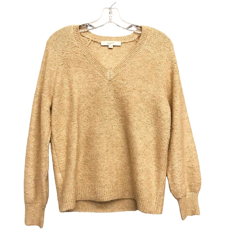 Sweater By Loft In Tan, Size:S