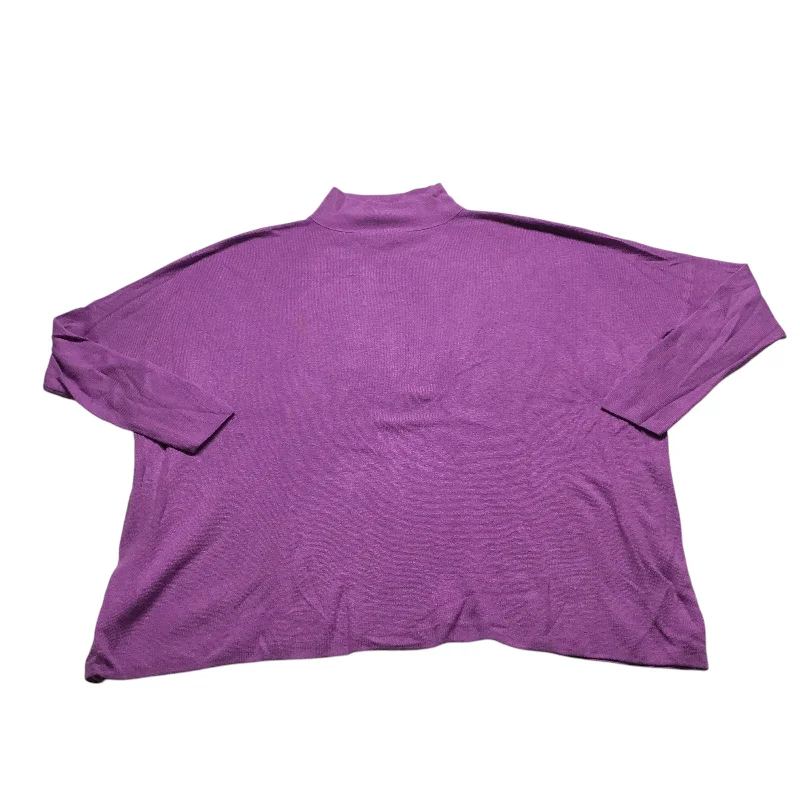 Sweater By Lou And Grey In Purple, Size: Xs