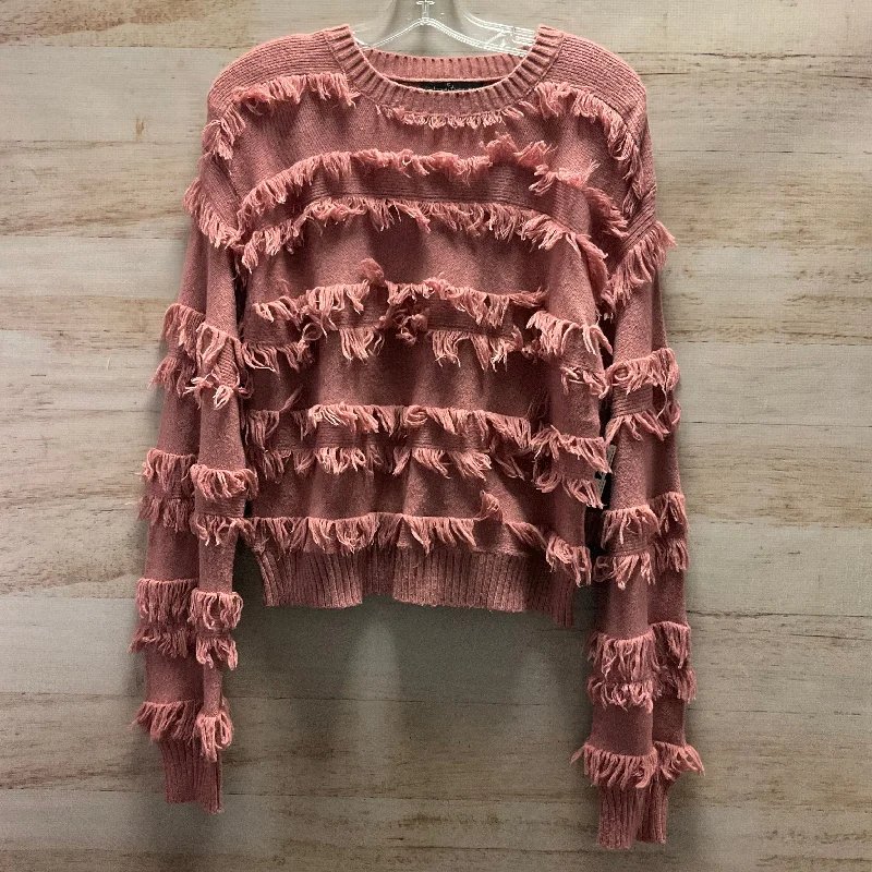 Sweater By Love Tree In Pink, Size: Xl