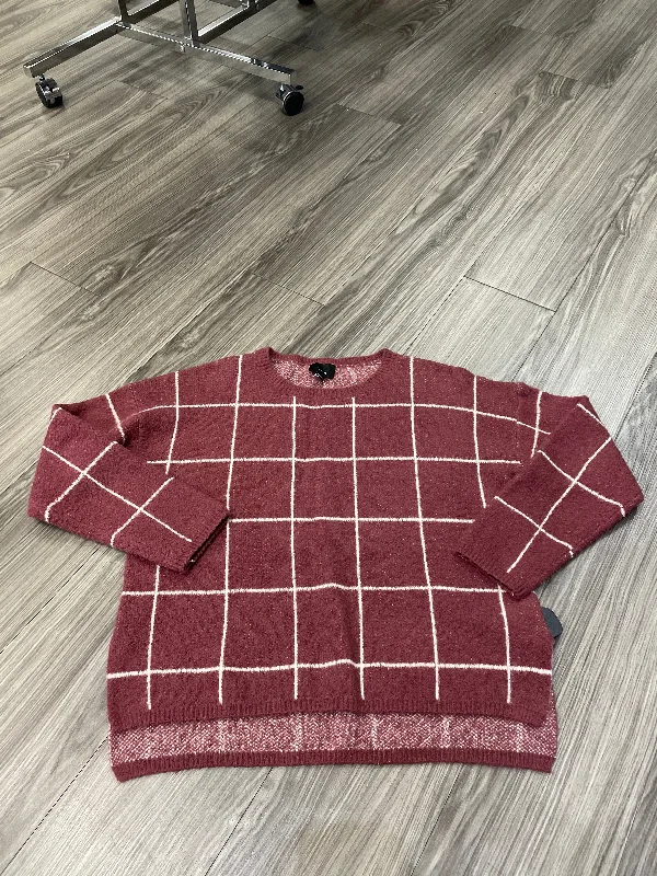 Sweater By Lumiere In Maroon, Size: S