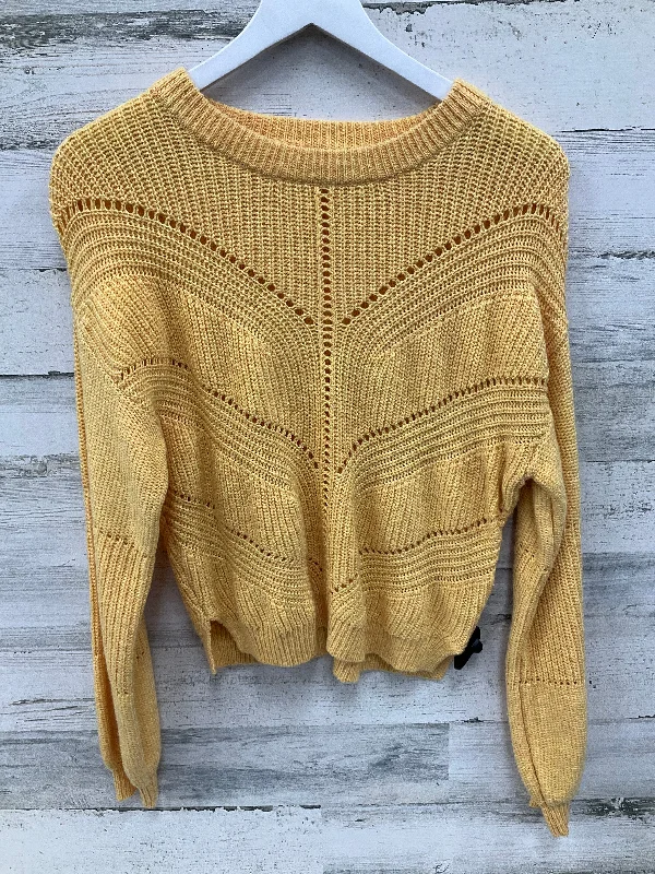 Sweater By Marine Layer In Yellow, Size: S