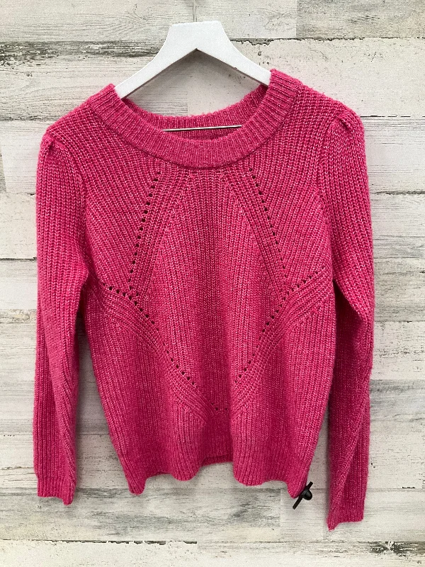 Sweater By Maurices In Pink, Size: L