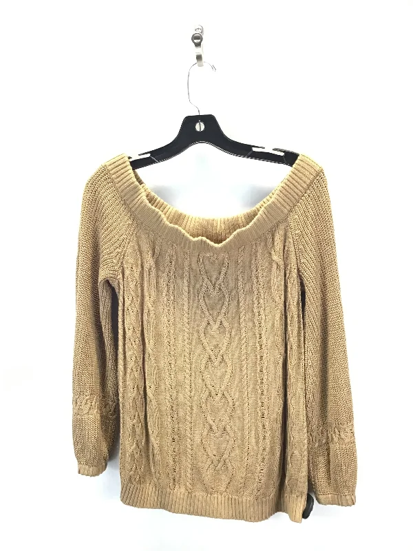 Sweater By New York And Co In Tan, Size: Xl