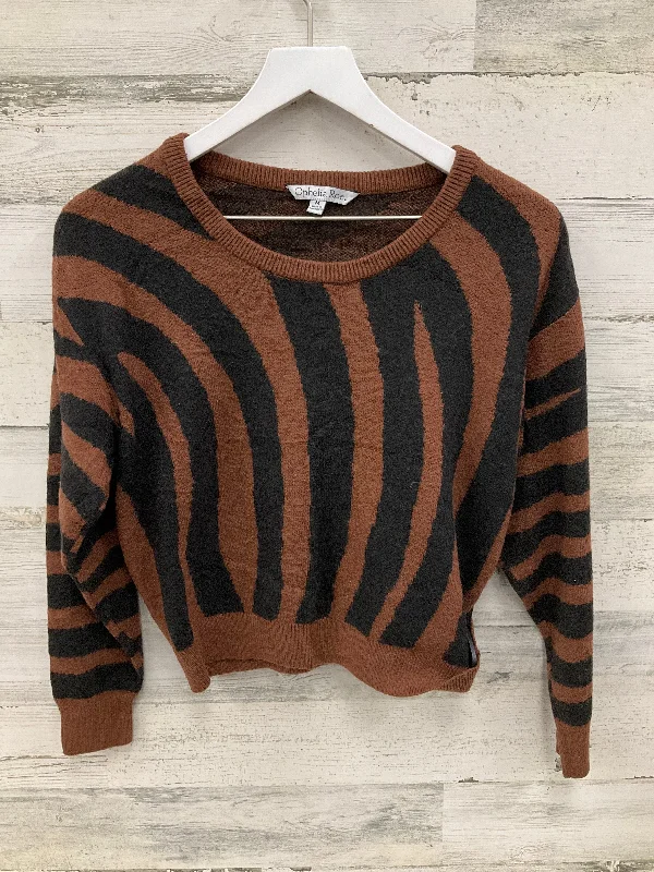 Sweater By Ophelia Roe In Animal Print, Size: M