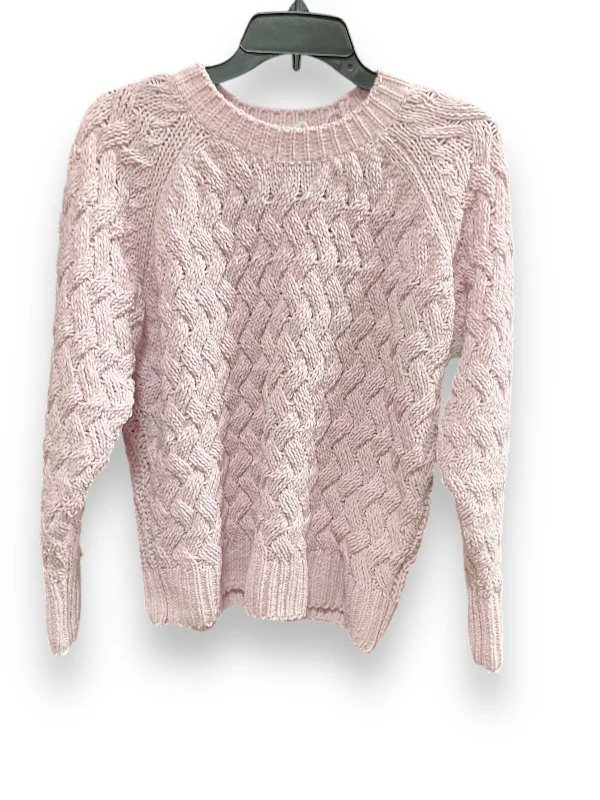 Sweater By Philosophy In Pink, Size: S