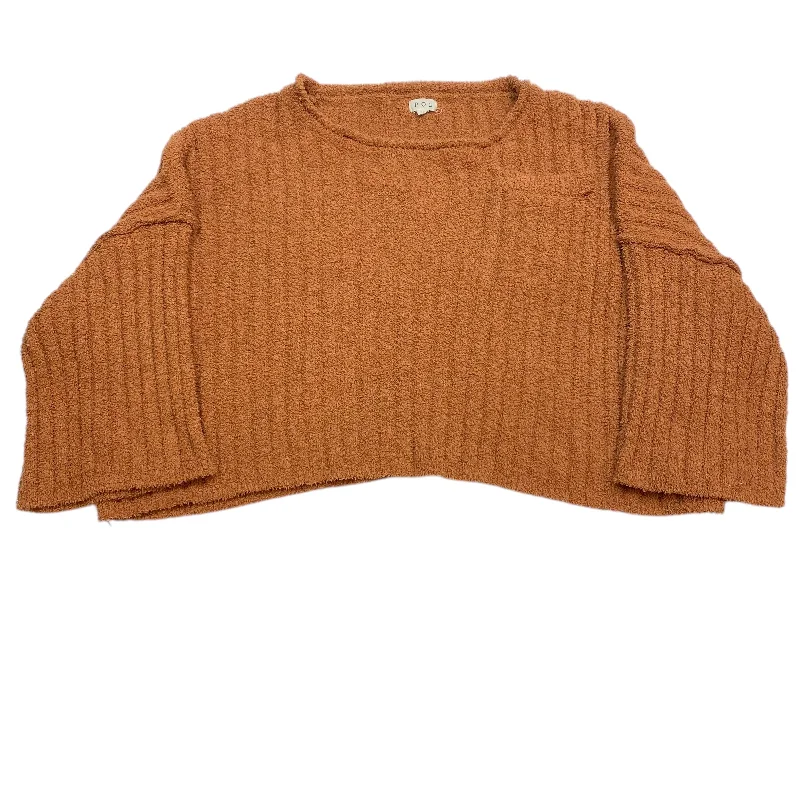 Sweater By Pol In Brown, Size: L