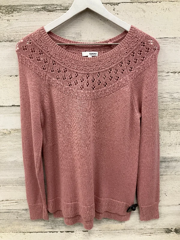 Sweater By Sonoma In Pink, Size: S