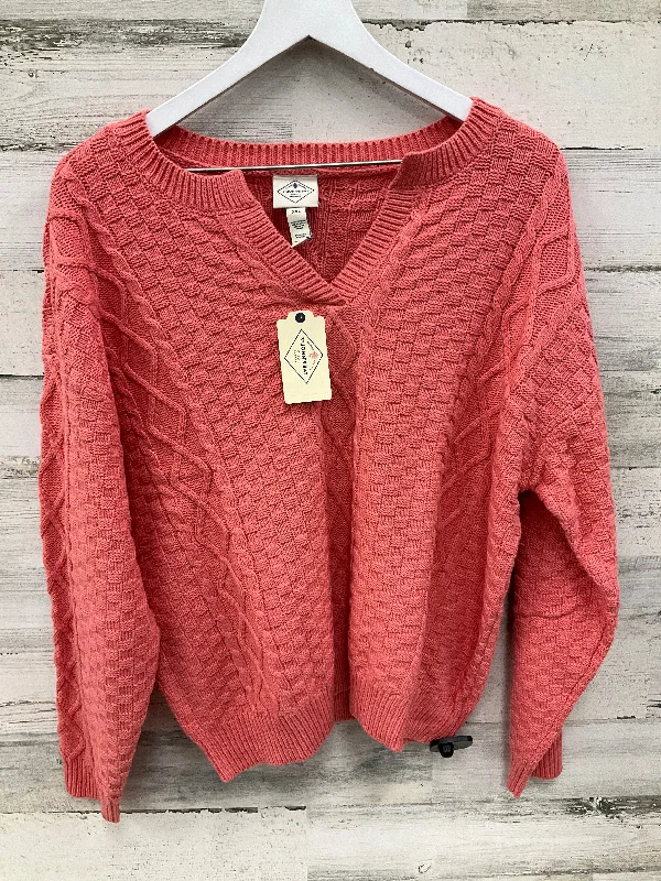 Sweater By St Johns Bay In Orange, Size: 2x