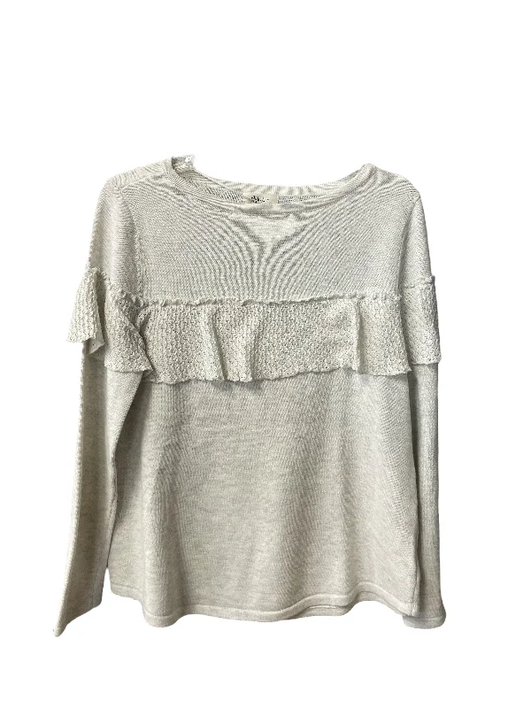 Sweater By Style And Company In Grey, Size: M