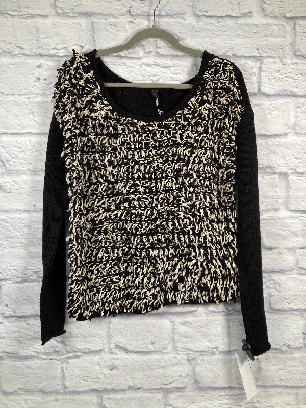 Sweater By Tracy Reese In Black & Cream, Size: S