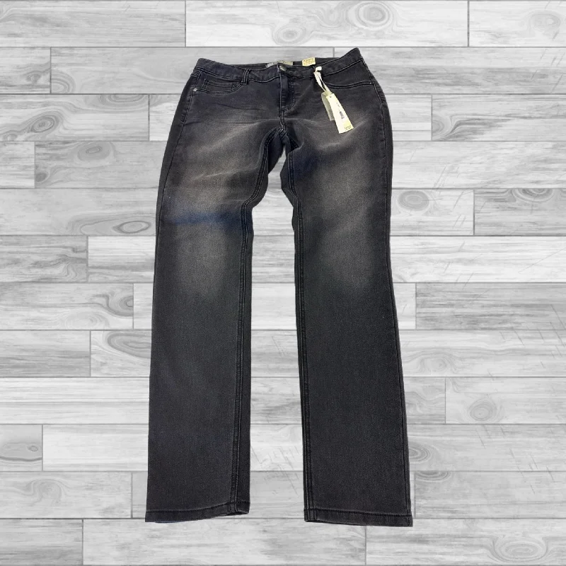 Black Pants Ankle D Jeans, Size 14