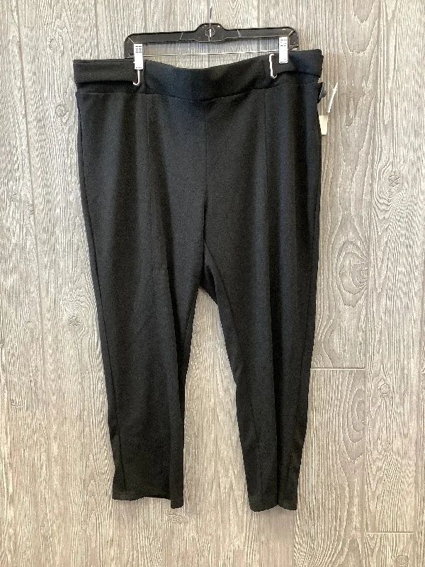 Black Pants Dress Clothes Mentor, Size 20