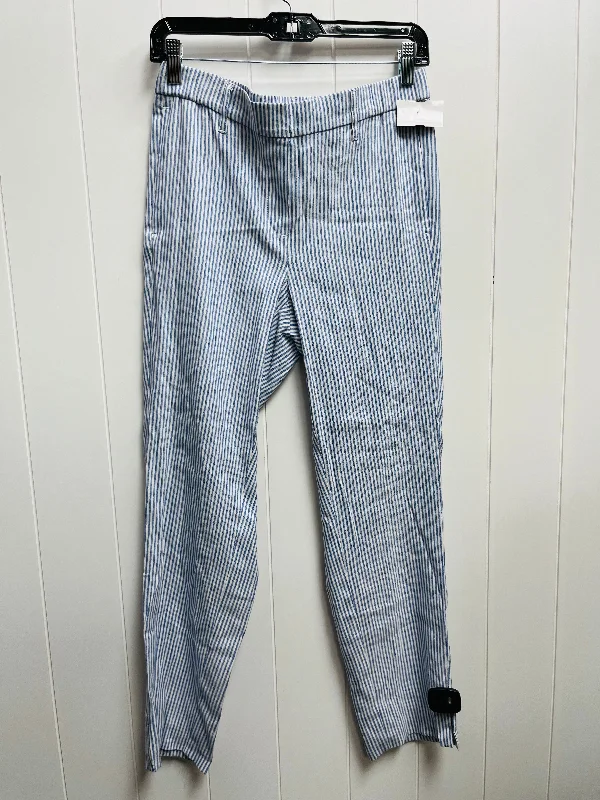 Blue Pants Linen J. Jill, Size S