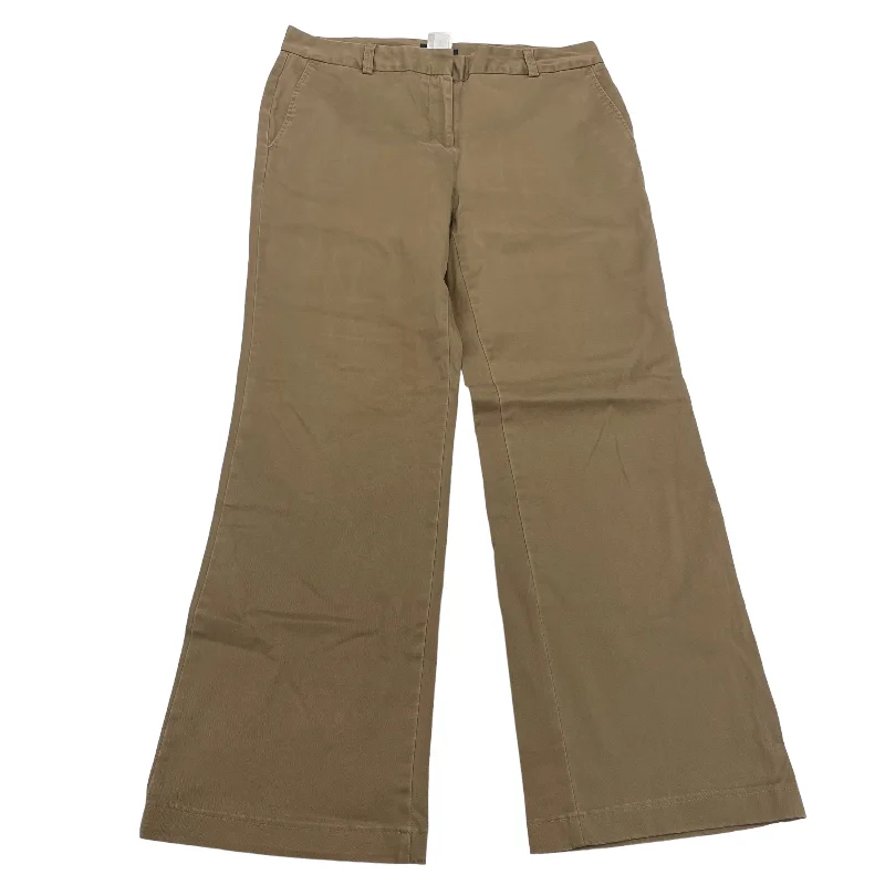 BROWN LANDS END PANTS CHINOS & KHAKIS, Size 10